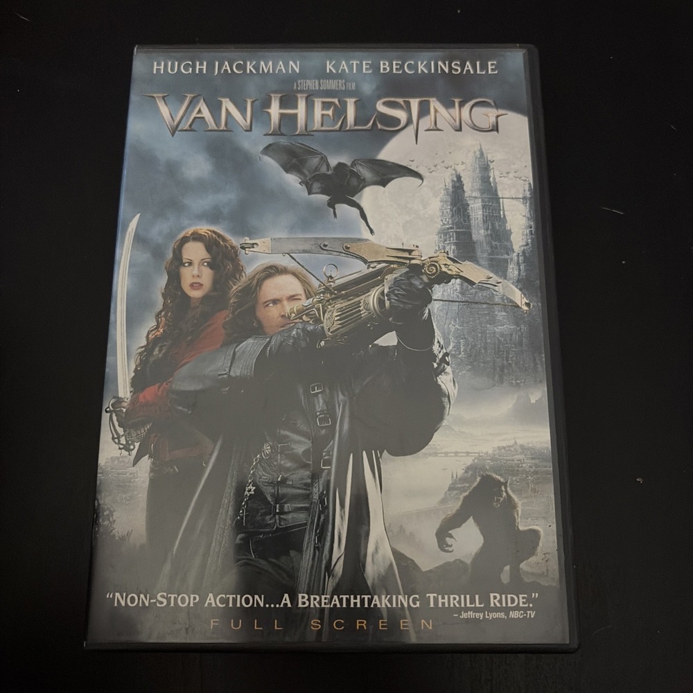 Van Helsing DVD Hugh Jackman Kate Beckinsale Movie